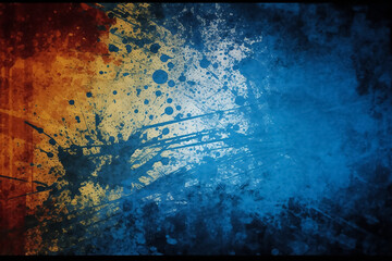 Beautiful minimal abstract bokeh blue background