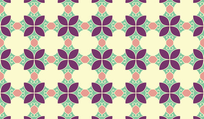 Geometric seamless Pattern Background Page