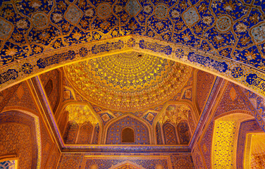 Fototapeta na wymiar Samarkand landmarks, Uzbekistan