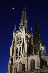 Obraz premium gotische Kathedrale Santa Maria in Burgos, Spanien