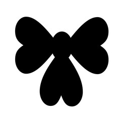 black and white flower