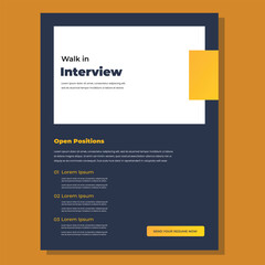 Corporate Business Flyer poster pamphlet brochure cover design layout background, two colors scheme, vector template in A4 size - Vector