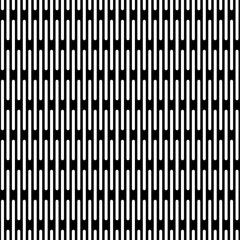 Seamless stripe pattern. Black and white background. Dotted line graphic design.