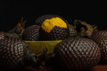 Aguaje is a fruit highly appreciated in the Amazon for its flavor and nutritional properties, it is...