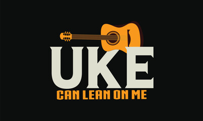 UKE can lean t-shart design