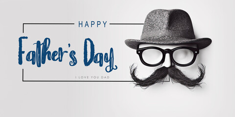 Happy Father’s Day banner , Generative Ai