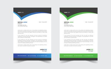 The Best Corporate Letterhead Design Template. Abstract vector layout background set. For art template design, list, front page.
Business brochure flyer design with background, vector eps10