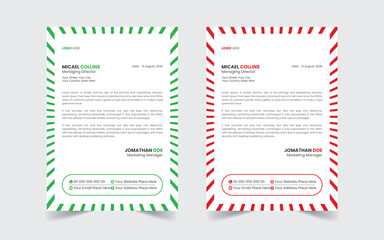 The Best Corporate Letterhead Design Template. Abstract vector layout background set. For art template design, list, front page.
Business brochure flyer design with background, vector eps10