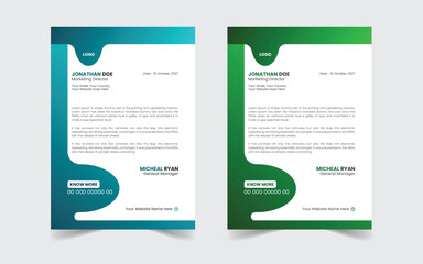 The Best Corporate Letterhead Design Template. Abstract vector layout background set. For art template design, list, front page.
Business brochure flyer design with background, vector eps10