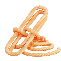 3d illustration of rope