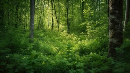 In the forest
