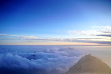 북한산 백운대 운해