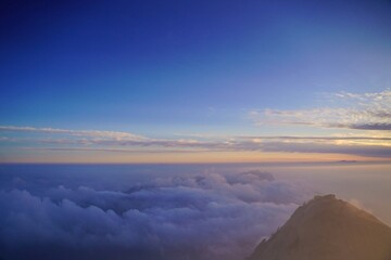 북한산 백운대 운해