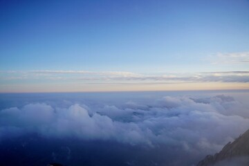 북한산 백운대 운해