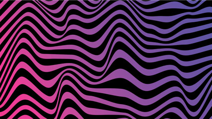 Obraz premium Wavy line mesh modern design background, grid abstract geometry shape vector illustration