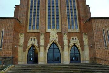 Guildford cathedral in England 