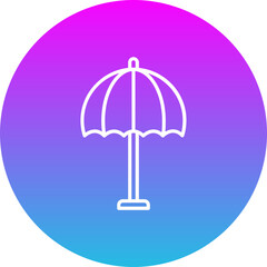 Sun Umbrella Icon