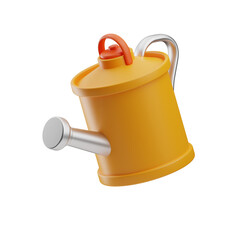 farming object watering jar illustration 3d