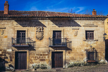 Barquillero toy shop and museum in historic part of Santillana del Mar town, Spain