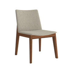 Armchair for home and office on a transparent background, isolated object, png, 3D rendering
