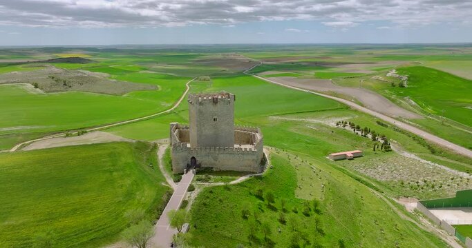 Castle of Tiedra, Route of the castles, Valladolid, Spain
