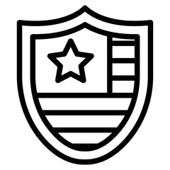 American badge line 