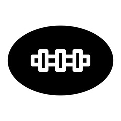 American football glyph 