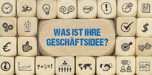 Was ist Ihre Geschätfsidee?	