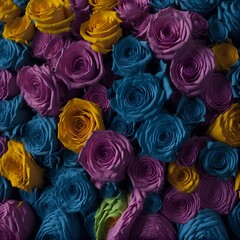 Texture of flowers in pastel colors. Calm colors for the room, wallpaper.