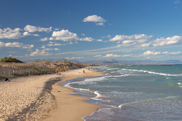Vega Baja del Segura - Guardamar - Playa de los viveros y playa Babilonia