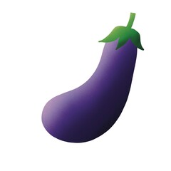 eggplant drawing