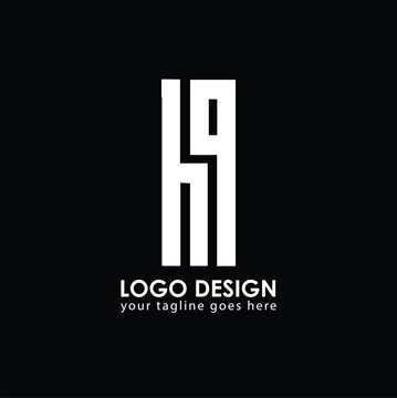 HQ H9 Logo Design, Creative Minimal Letter H9 HQ Monogram