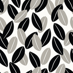 seamless pattern with leaves
