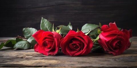 Valentine's Day, roses, Generative AI