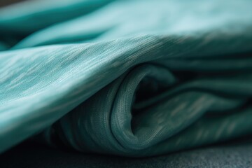 Close-up of eco-friendly activewear, made from sustainable materials.
