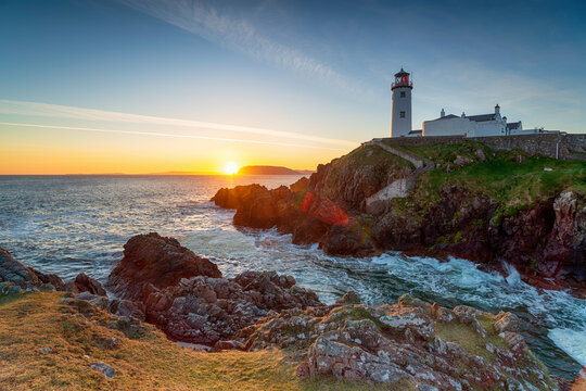 Sunrise at Fanad Head Lighthouse