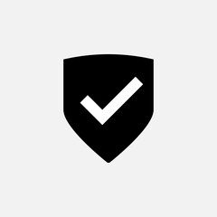 Shields Icon. Security Vector. Guard Sign. Protection Symbol - Logo Template.  