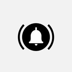 Bell Icon. Alert, Ringing Symbol for Design, Presentation, Website or Apps Elements – Vector.   