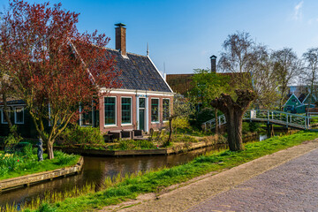 Zaanse Schans Zaandam near Amsterdam in Holland