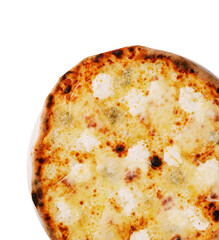 Quattro formaggio - italian pizza with four sorts of cheese