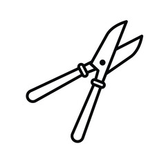 Lawn mower icon vector on trendy design