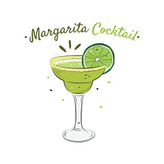 Margarita Icon Vector Design.