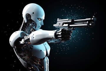 AI robot Artificial intelligence droid