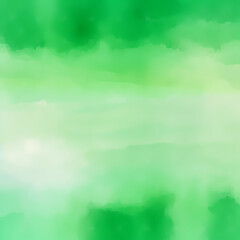 Plakat Green Abstract Water color Background . Generative AI