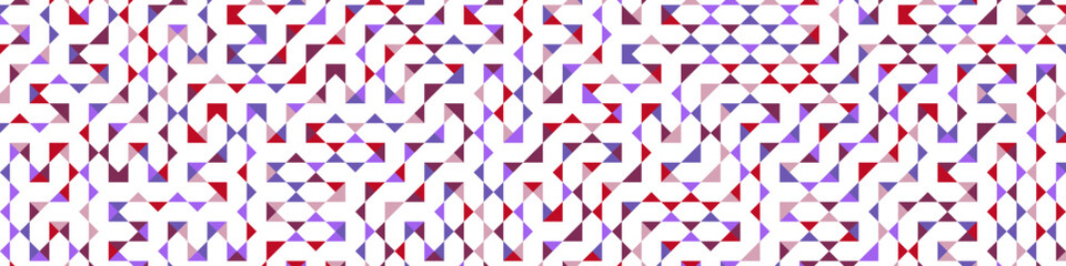 Color Rhombus tile tessellation pattern illustration