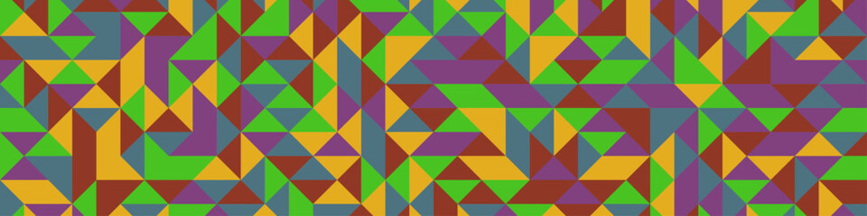 Color Rhombus tile tessellation pattern illustration
