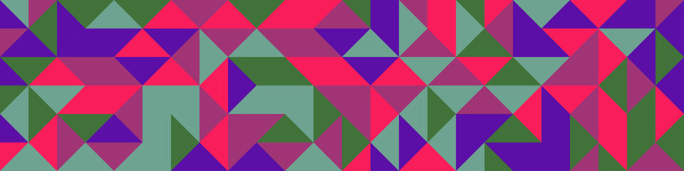 Color Rhombus tile tessellation pattern illustration