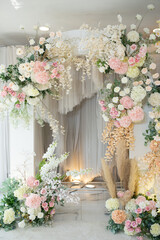 wedding flower backdrop background, colorful background, fresh rose, bunch of flower