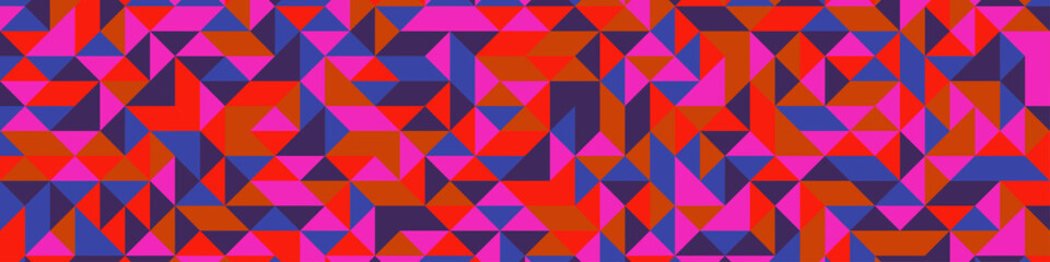 Color Rhombus tile tessellation pattern illustration