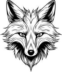 Head fox head icon.
